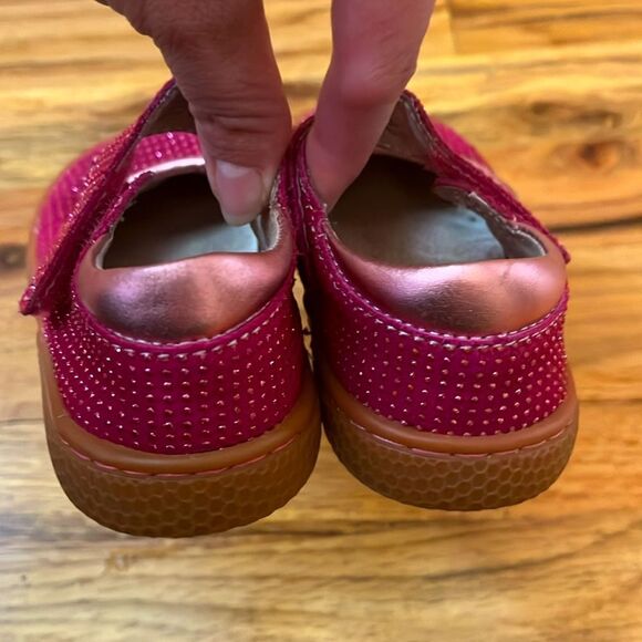Livie & Luca Gemma Mary Jane Shoes in magenta sparkle size 8 - Picture 5 of 9